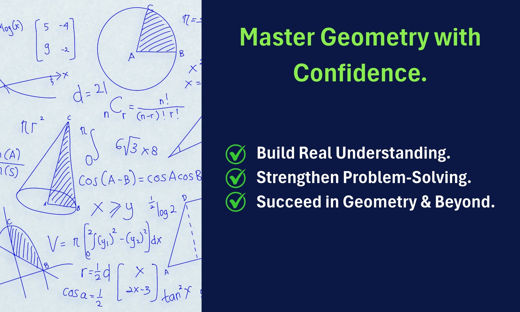 The Ultimate Geometry Workbook for Grades 8-12