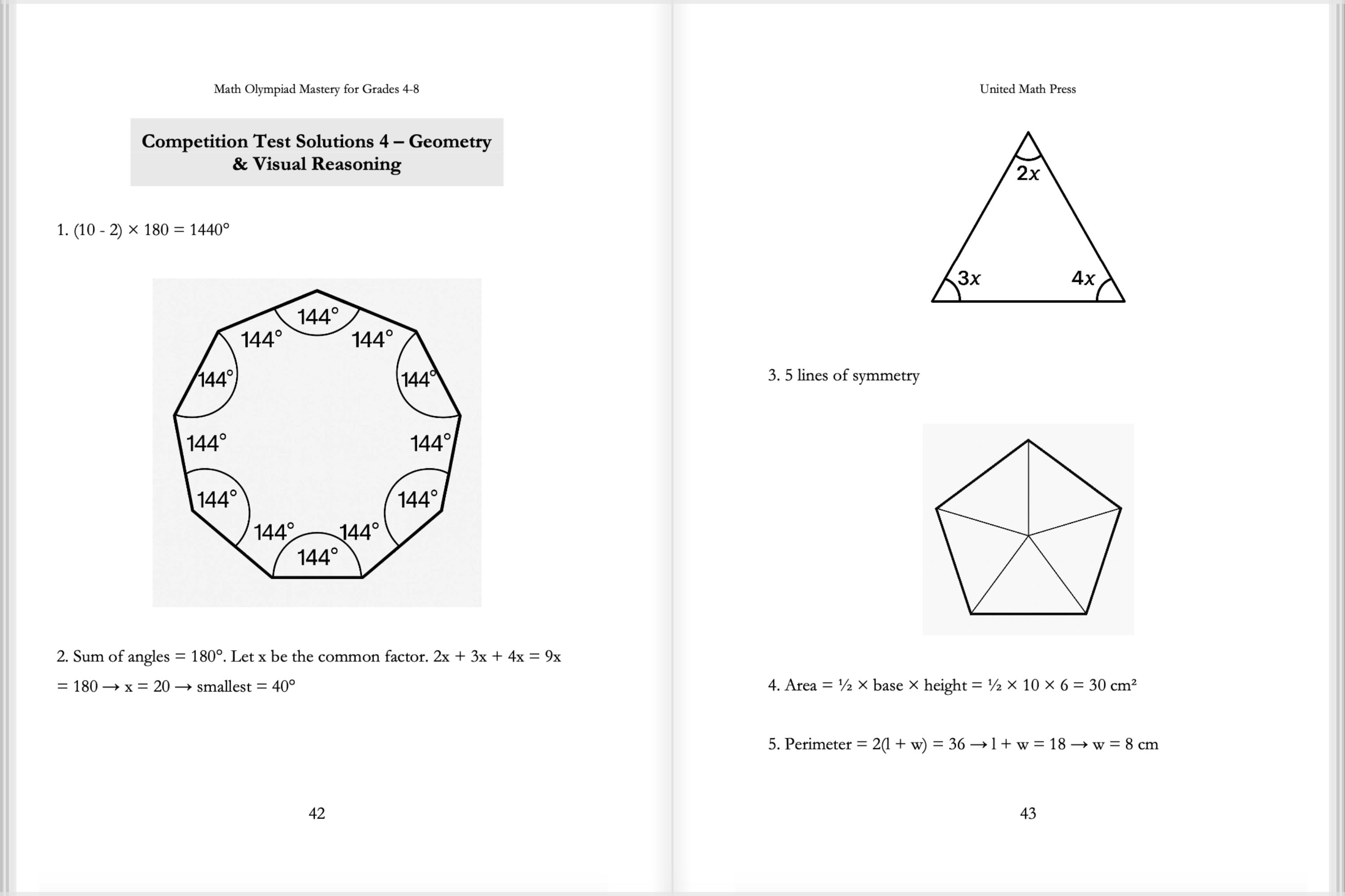 Math Olympiad Mastery for Grades 4-8