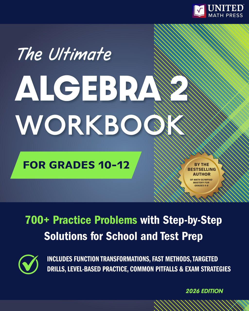 Algebra 2 workbook for high school